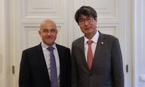 Gregor Weihs und Kiminori Iwama