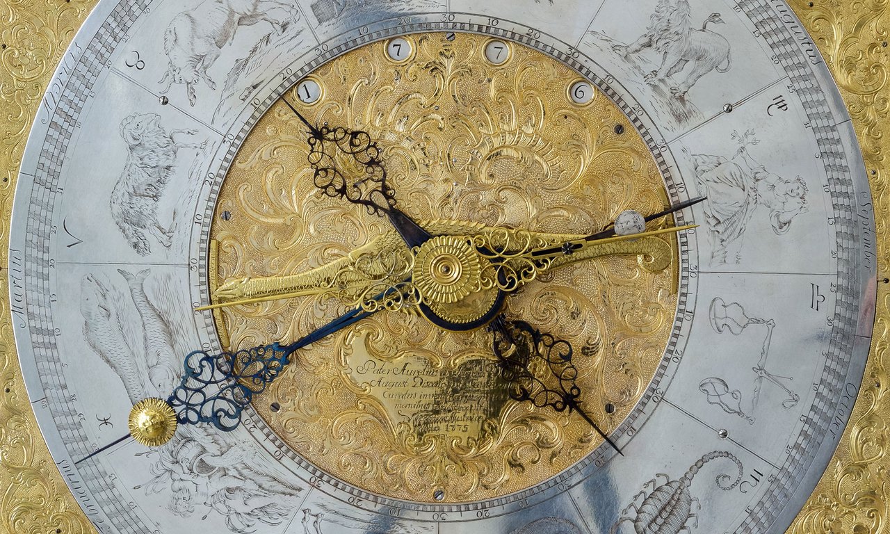 Astronomische Uhr aus dem Jahr 1775