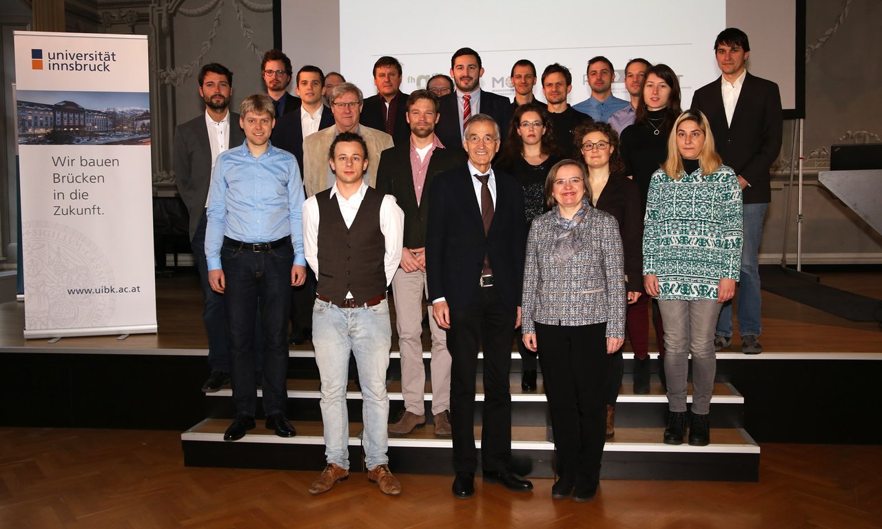 Die Preisträgerinnen und Preisträger der Universität Innsbruck