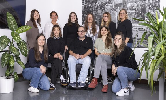 Foto der Referent:innen des Referats für das Drittmittelpersonal