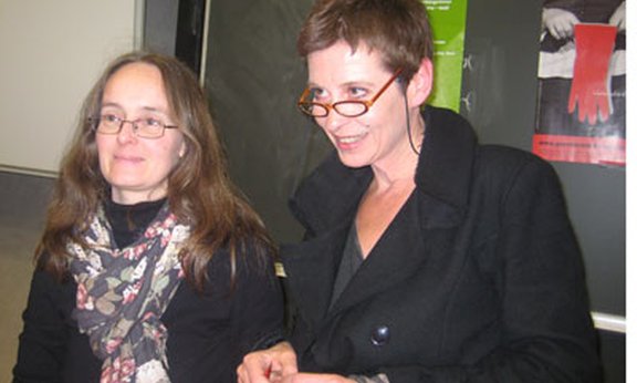 Maria Heidegger mit Michaela Ralser