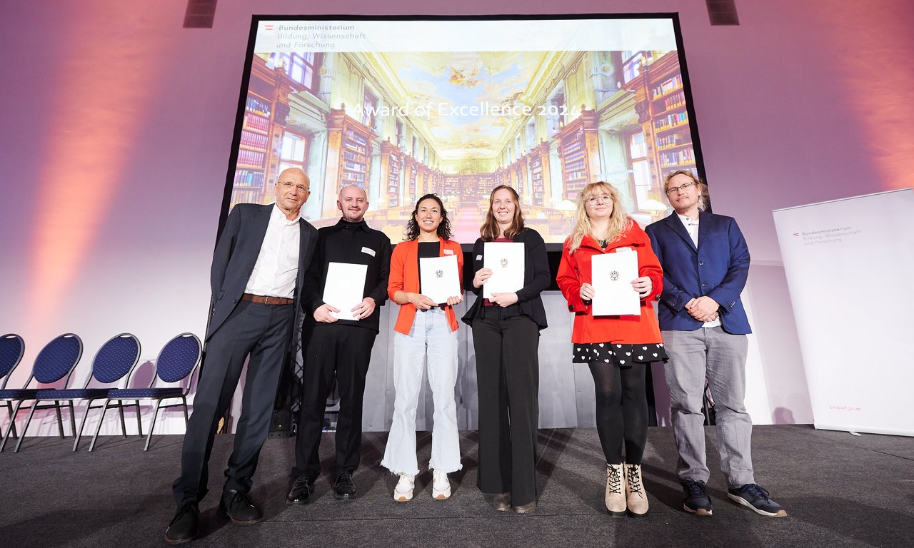 Gruppenbild Gewinner:innen der Uni Innsbruck