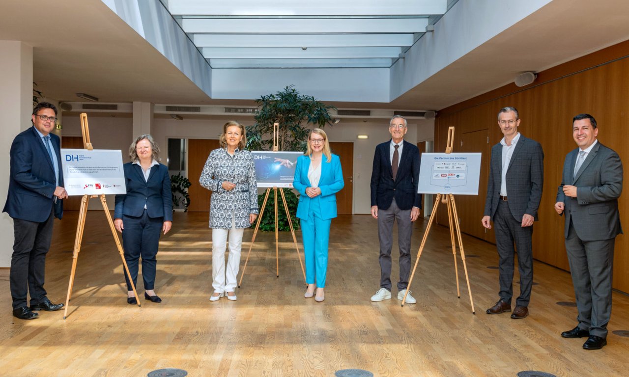 Die Partner und Fördergeber des DIH West