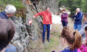 Lehreplattform 2019: Vizerektor Bernhard Fügenschuh spricht über Geologie