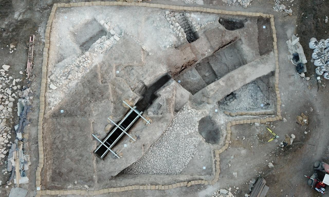 Grabung in Tel Shimron