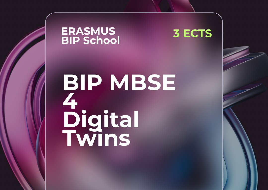 Werbung für BIP School