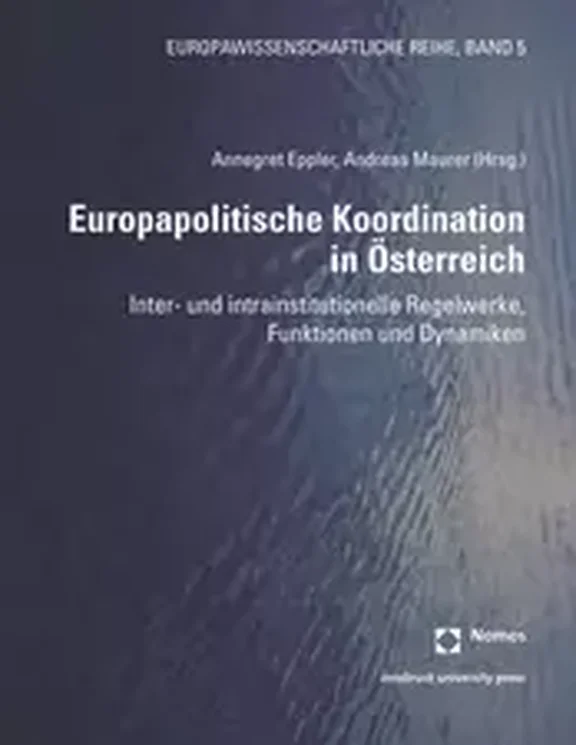 Buchcover Europapolitische Koordinierung