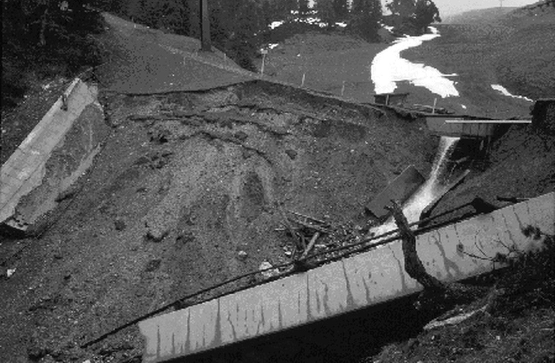 alpine schwarz-weiß Bild