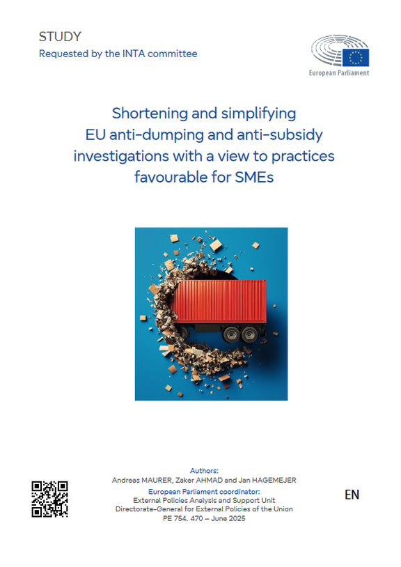 Buchcover EU Anti-Dumping Investigations