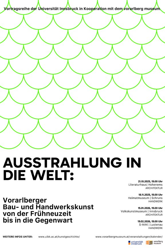 Plakat für Vortragsreihe WiSe 25/26