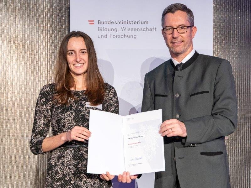Marion Prast erhält Würdigungspreis