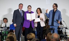 Gruppenfoto Preisverleihung