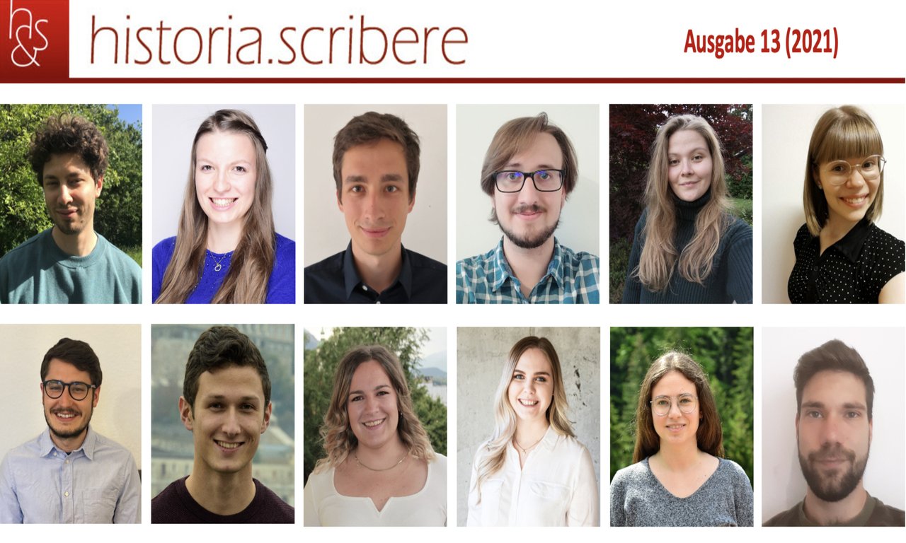 Innsbrucker Studierende konnten sich über die Publikation und Auszeichnung ihrer während des Studiums verfassten Arbeiten in der 13. Ausgabe von historia.scribere freuen.