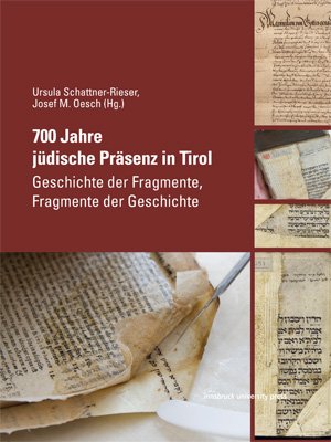 Buchcover: „700 Jahre jüdische Präsenz in Tirol“