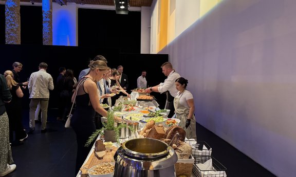 Konferenzdinner im Salzlager Hall i. Tirol
