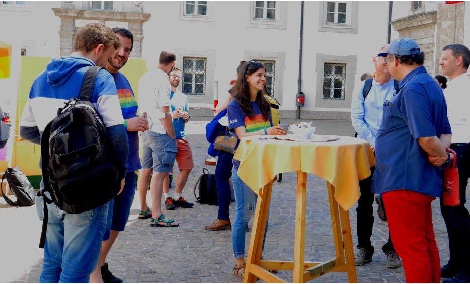 Begegnungszone am Karl-Rahner-Platz