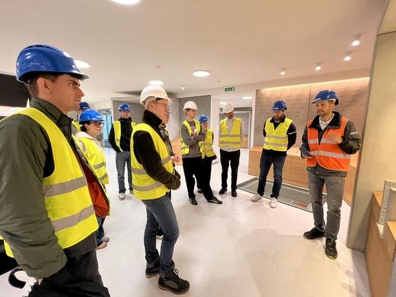 CareerExkursion Progress Group Fachführung Bautechnik Beton