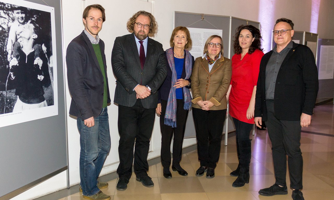 Maximilian Probst, Dirk Rupnow, Ulrike Tanzer, Hildegard Kronawitter und Uwe Steger