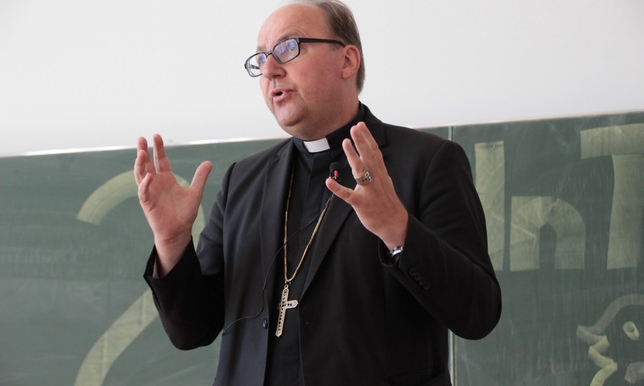 Bischof Hermann Glettler bei seiner Begrüßung