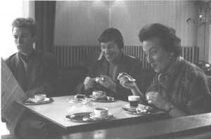 Thomas Bernhard, Jeannie Ebner, Elisabeth Effenberger, 1950er Jahre