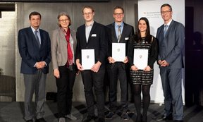 Gruppenbild von der Verleihung des Award of Excellence in Wien