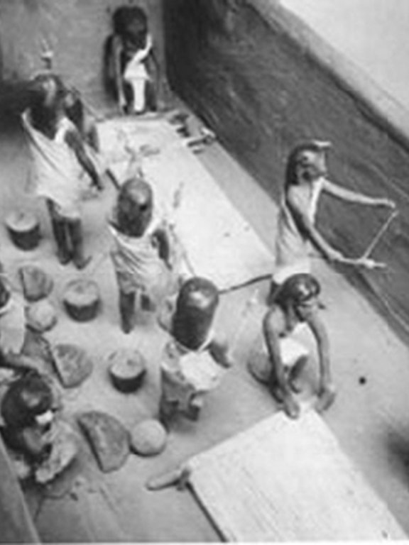 Modell aus dem Grab von Meket re, Theben, 2000 v. Chr.