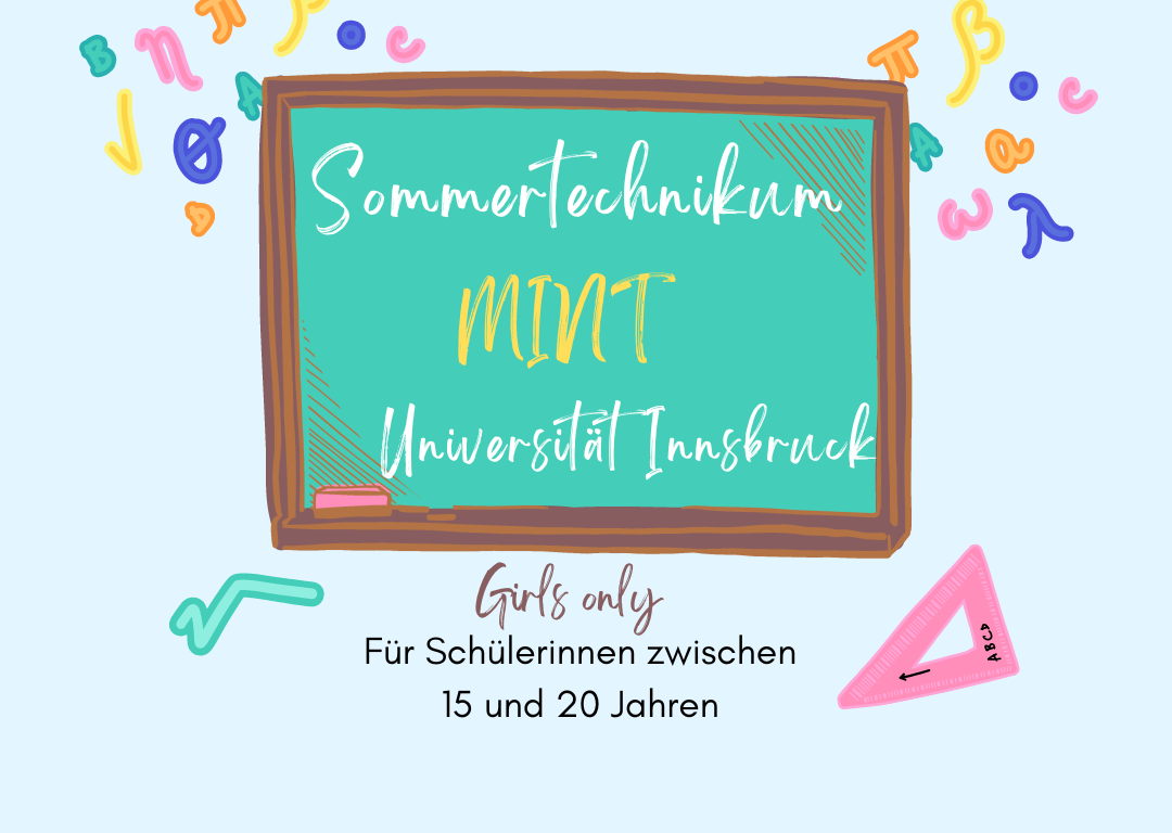 Einladung zum Sommertechnikum MINT