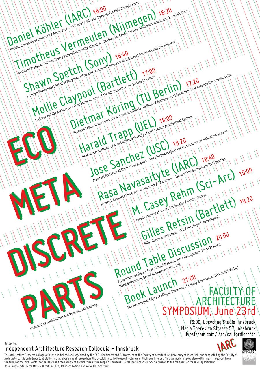 Symposium _ Eco Meta Discrete Parts