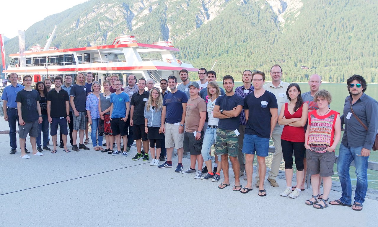 Gruppenbild am Achensee