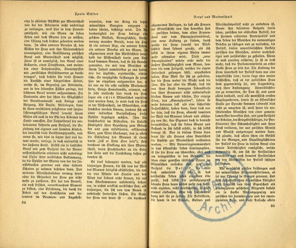 Der Pflug. Hg. v. d. Wiener Urania. Wien: Krystall-Verlag 1926, 89–96