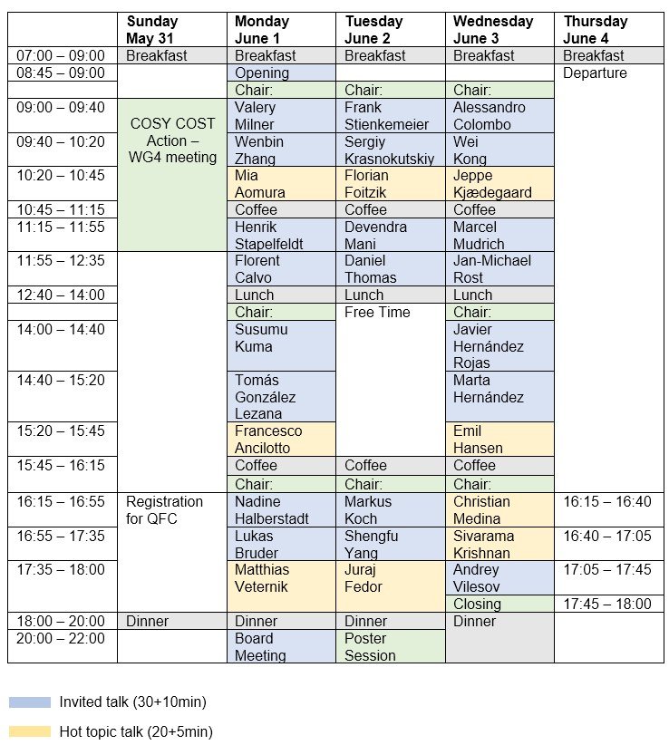 Conference Schedule