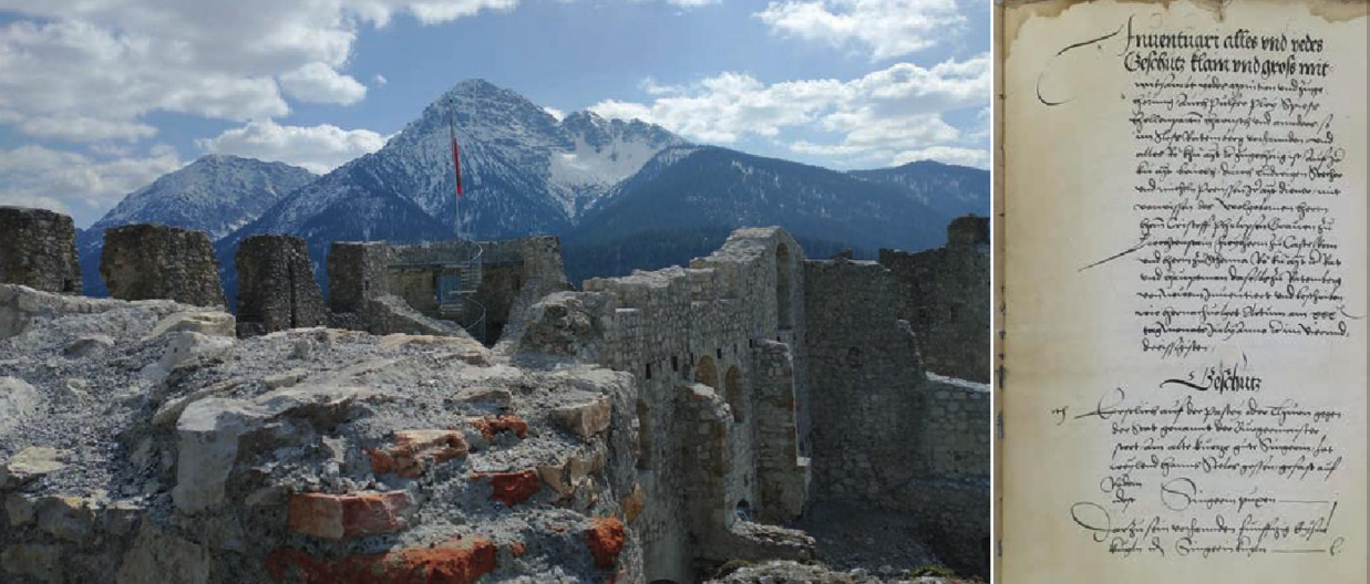 Bild der Burg Ehrenberg