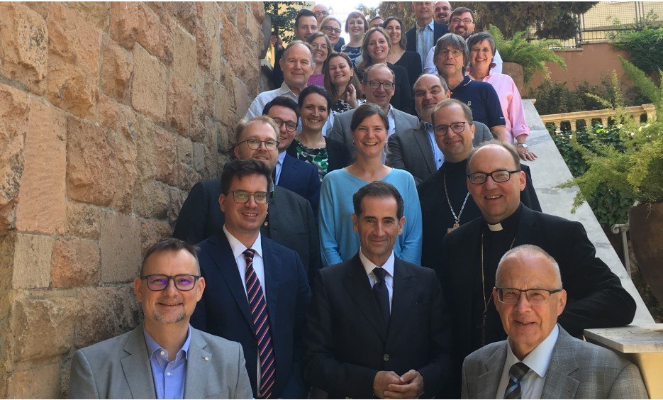 Teilnehmer*innen der Tagung in Rom, Foto: Fiona Zöhrer