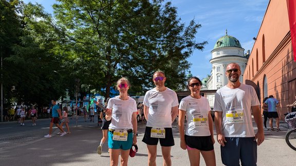 Läufer:innen beim Stadtlauf