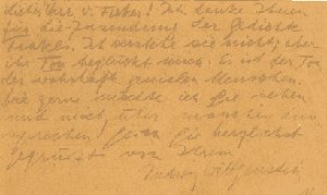 Ludwig Wittgenstein an Ludwig von Ficker (28.11.1914)