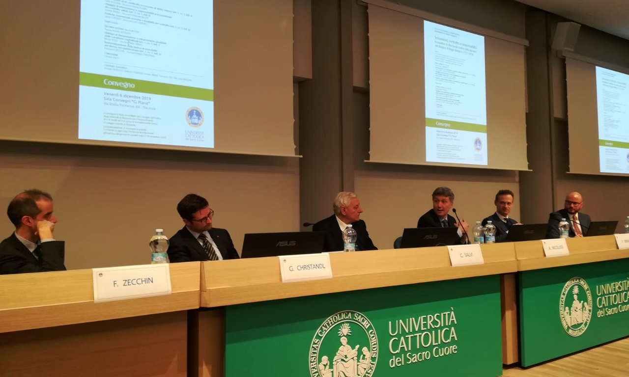 Christandl Gregor Vortrag Reform italienisches Zivilgesetzbuch