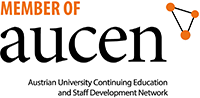 Member of aucen: Austrian University Continuing Education and Staff Development