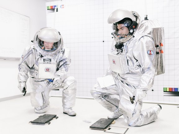 Space suits simulator