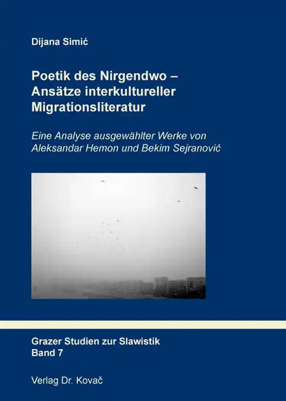 Buchcover Poetik des Nirgendwo - Ansätze interkultureller Migrationsliteratur