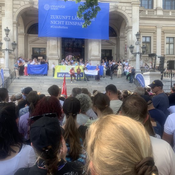 Demonstration in Wien am 27. Mai 2026