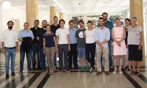 15 junge Wissenschaftlerinnen und Wissenschaftler erhielten am 20. Juni eine Förderzusage von VR Sabine Schindler.