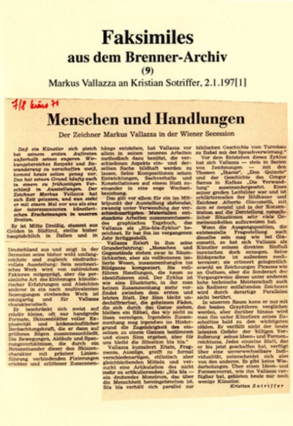 Faksimiles aus dem Brenner-Archiv (9)