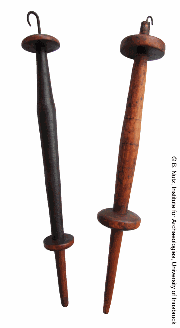 Spain, Zaragoza, double whorl spindles