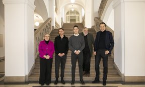 Die Preisträger des Biseggerpreis mit Ulrike Tanzer, Rudolf Steckel und Wolfgang Schnellinger