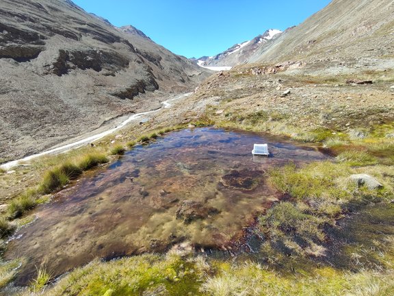 Messstation im Wasser