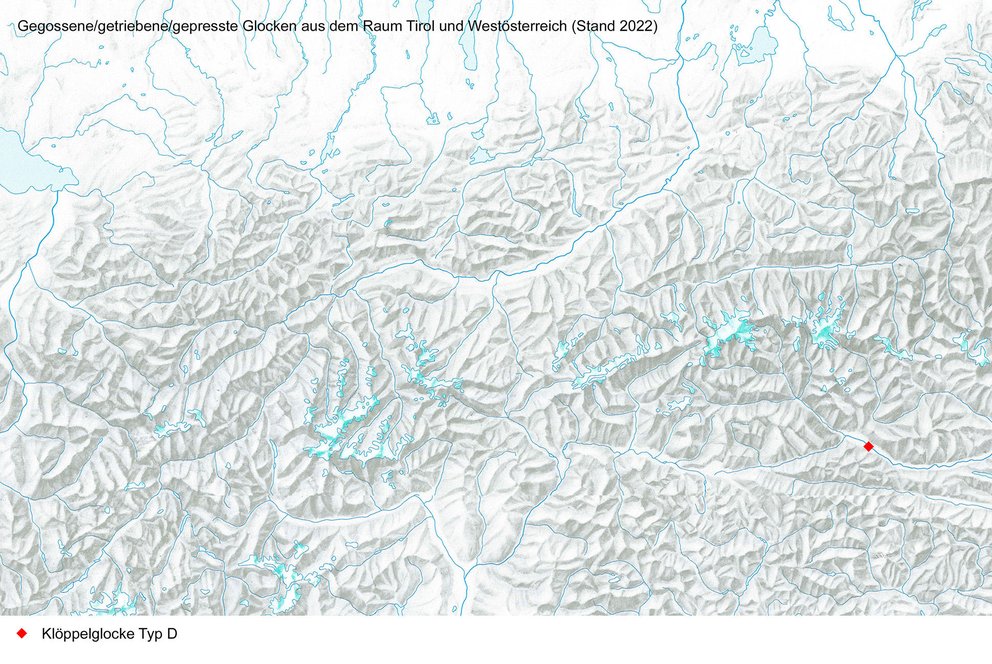 Kartierung Glocken Mittelalter und Neuzeit, Typ D