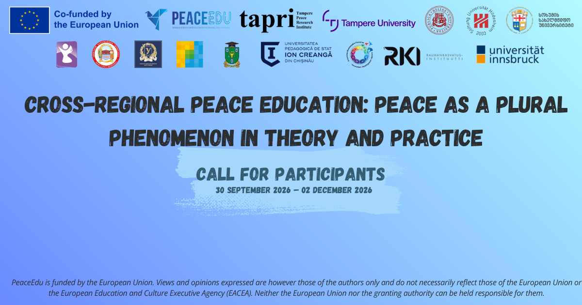 Cross-Regional Peace Education
