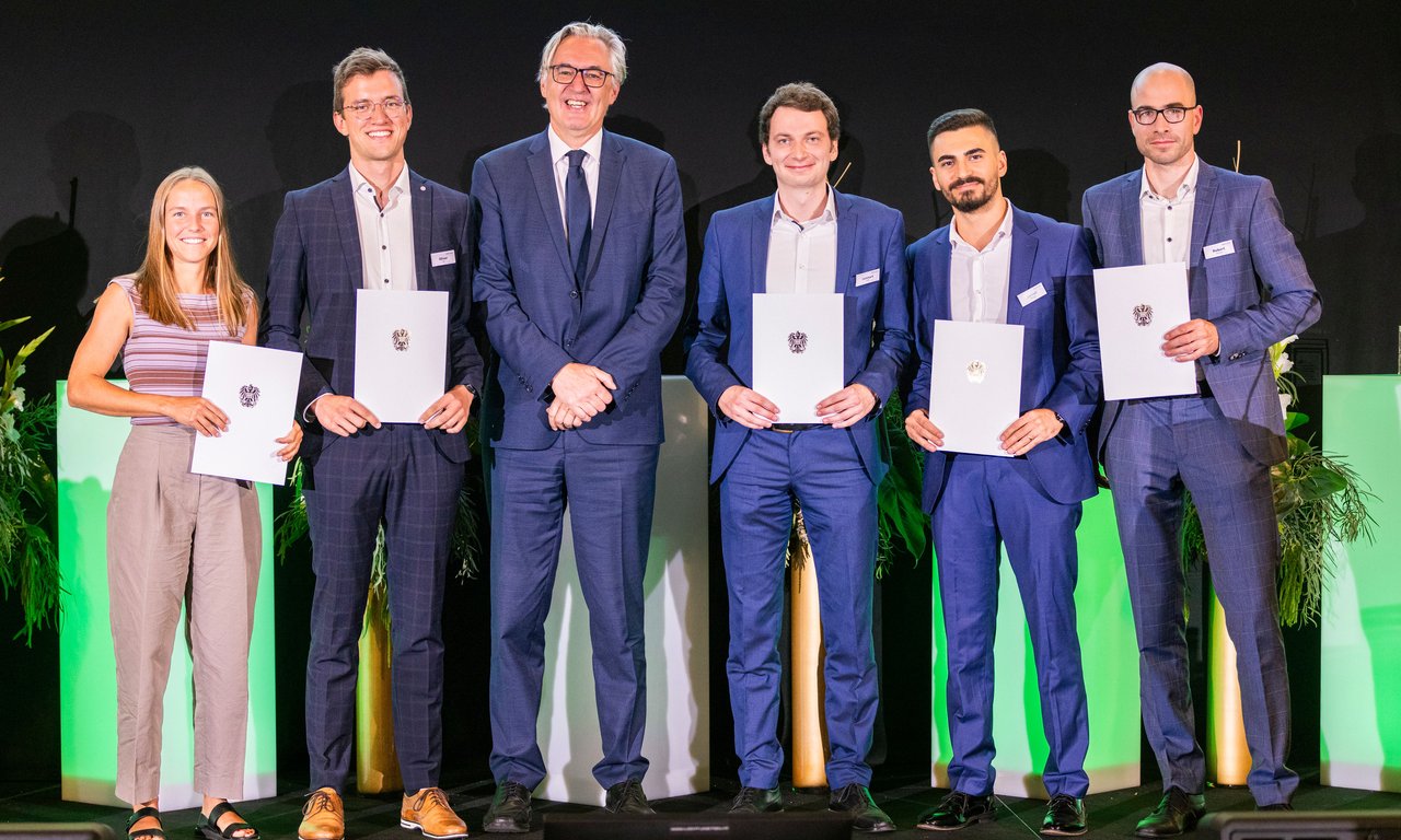 Gruppenbild der Preisträger