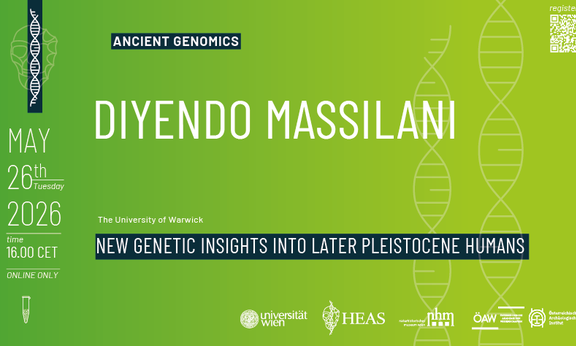 Poster HEAS Seminar Series – Ancient Genomics - Diyendo Massilani