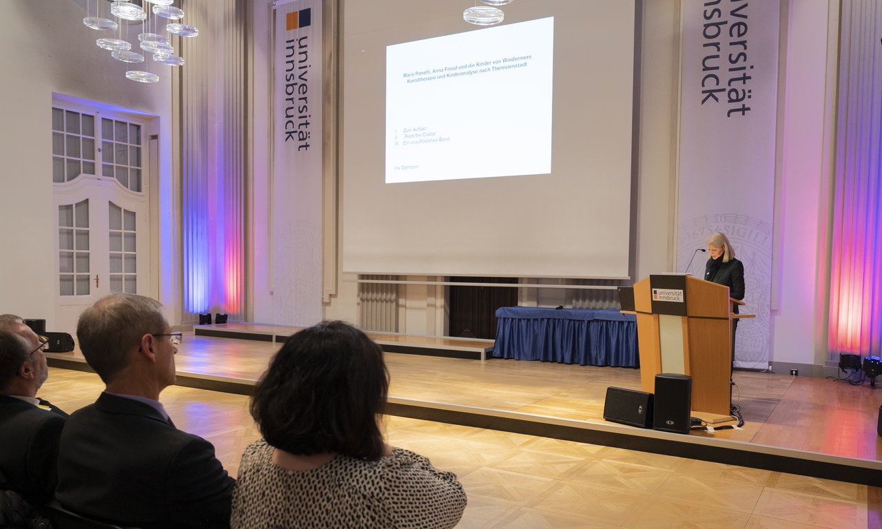 Iris Därmann hält die Probst Lecture 2023